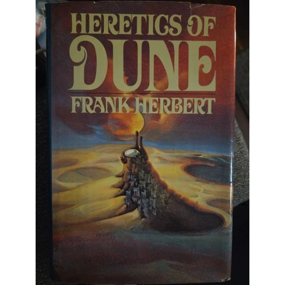 Heretics of Dune  Frank Herbert Hardcover DJ 1984 1st Edition Limited Edition
